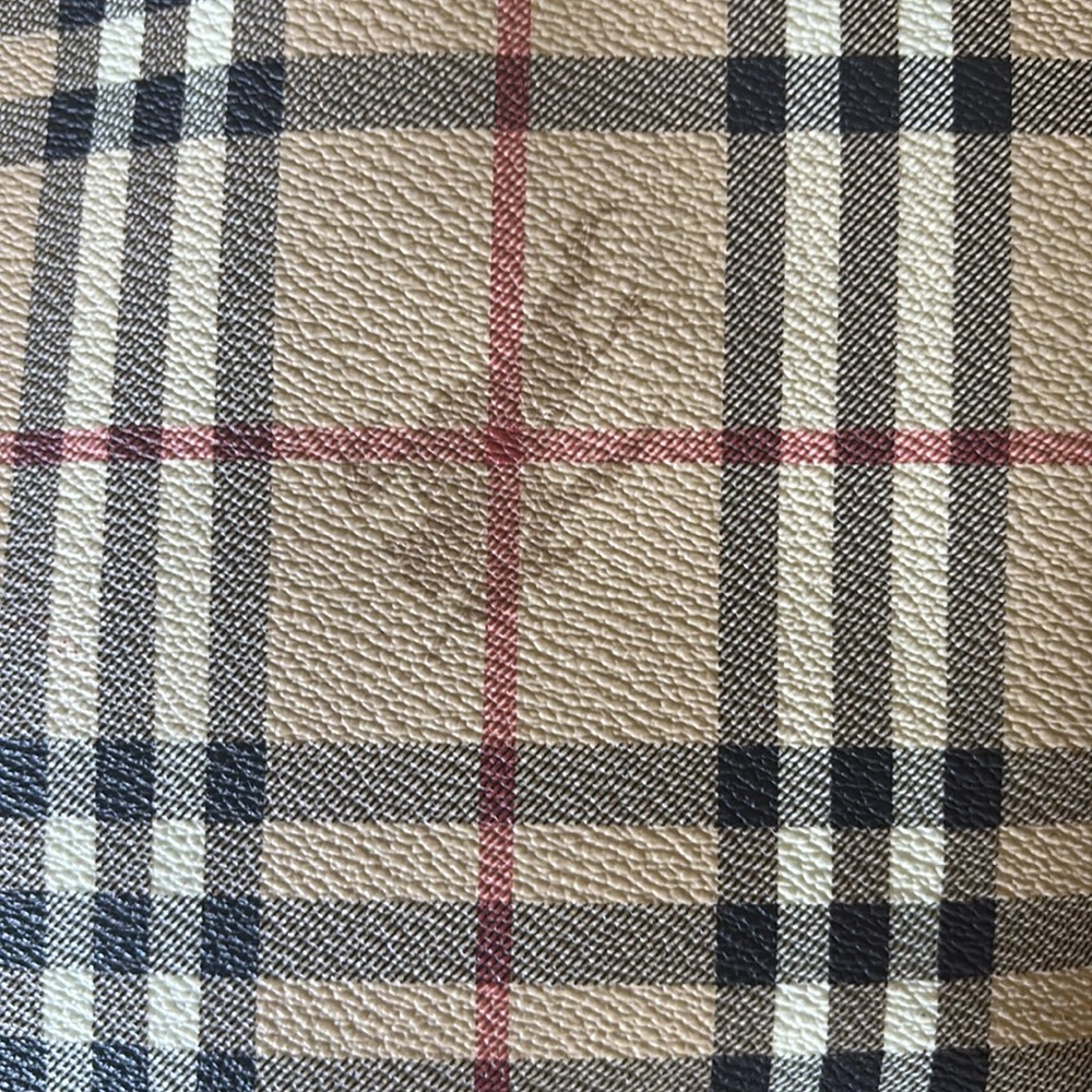 Burberry Haywood EUC Vintage Bucket Monogram Plaid Women's Tote - Picture 5 of 11